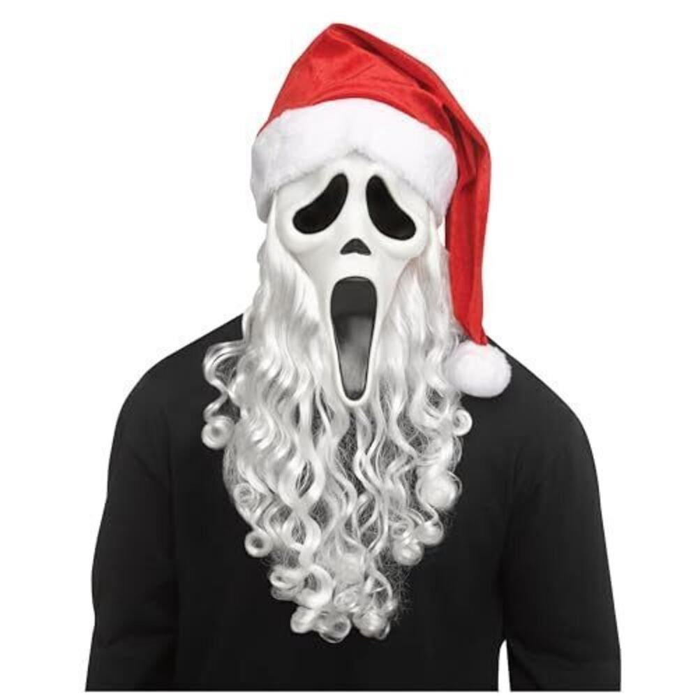 6478 Ghost Face Santa Mask